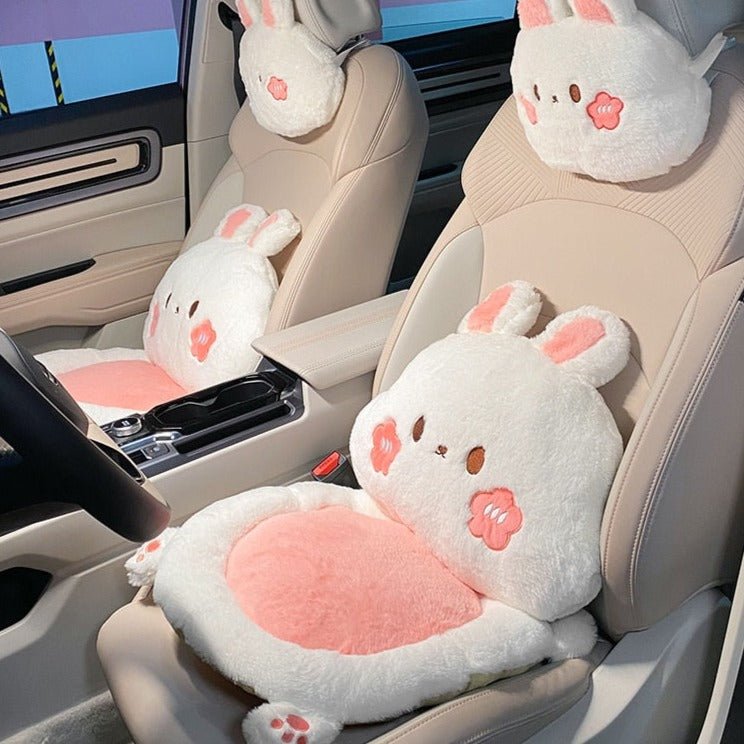 Kawaiimi - car deco & accessories - Kawaii Bunny & Panda Car Cushions - 1