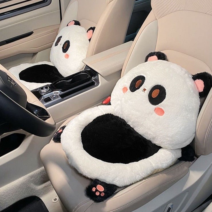 Kawaiimi - car deco & accessories - Kawaii Bunny & Panda Car Cushions - 6