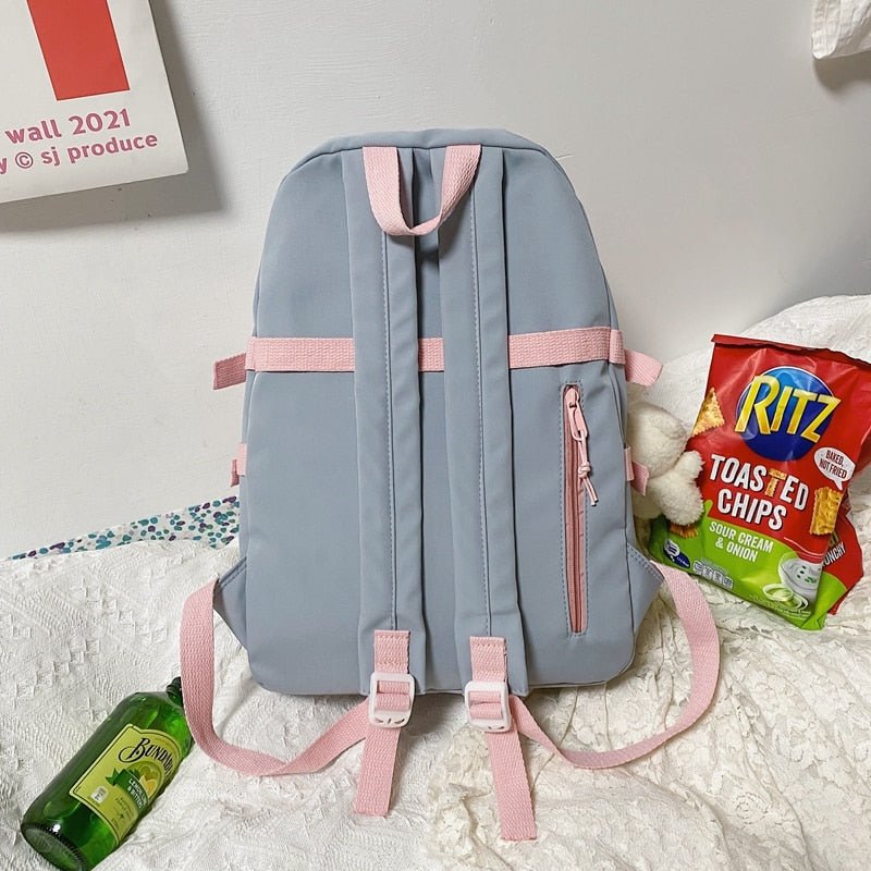 Kawaiimi - school bags & back to school accessories - Kawaii Chic Seoul School Backpack - 34