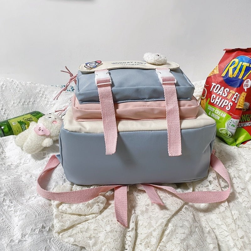 Kawaiimi - school bags & back to school accessories - Kawaii Chic Seoul School Backpack - 22