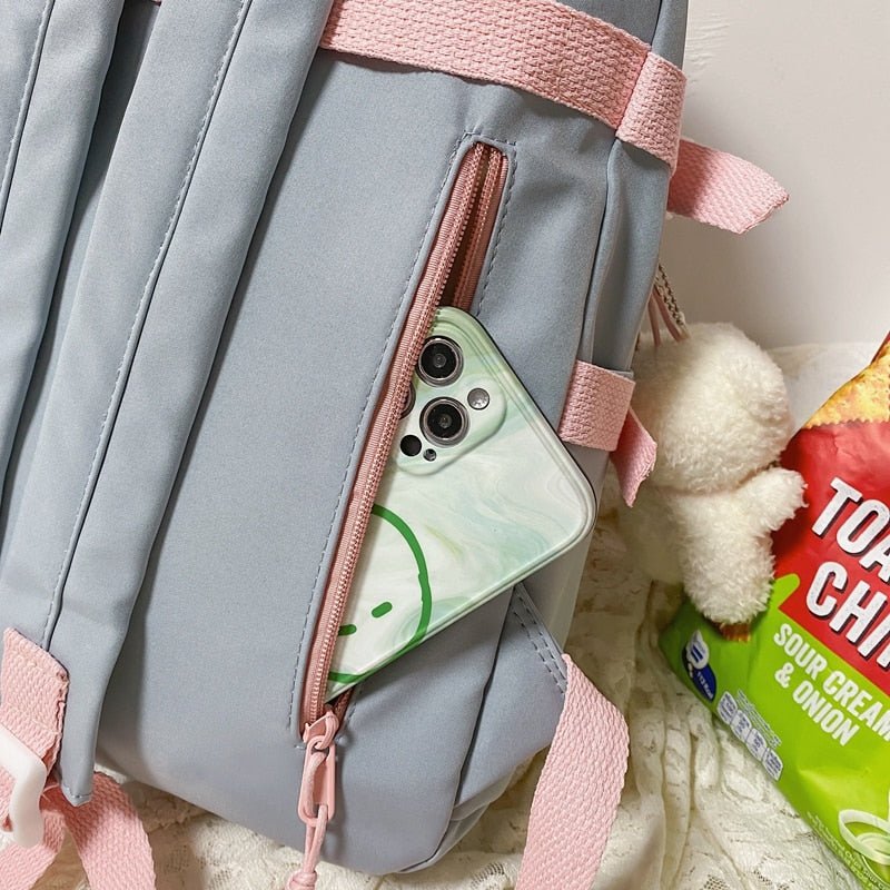 Kawaiimi - school bags & back to school accessories - Kawaii Chic Seoul School Backpack - 24