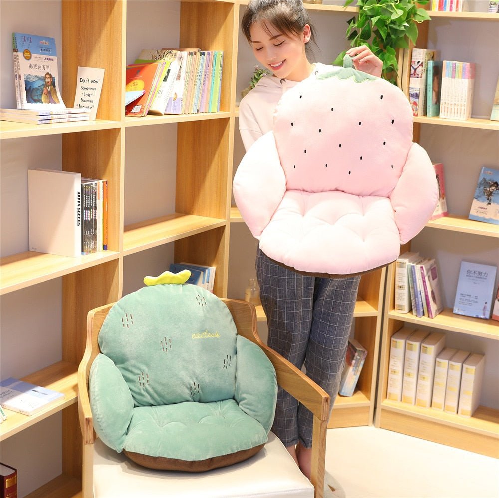 Kawaiimi - plush toys - Kawaii Fluffy Seat Cushion - 20