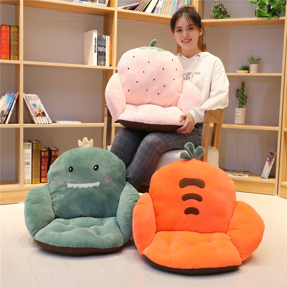 Kawaiimi - plush toys - Kawaii Fluffy Seat Cushion - 21