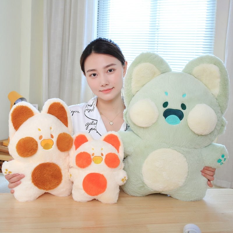 Kawaiimi - plush toys - Kawaii Fuzzy Dudu Cat Plushie - 5
