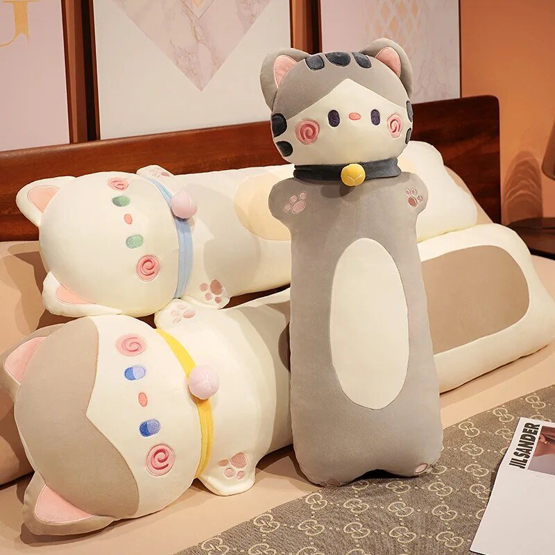 Kawaiimi - sofa cushions & plush pillows - Kawaii Kitty Bell Plush Pillow - 2