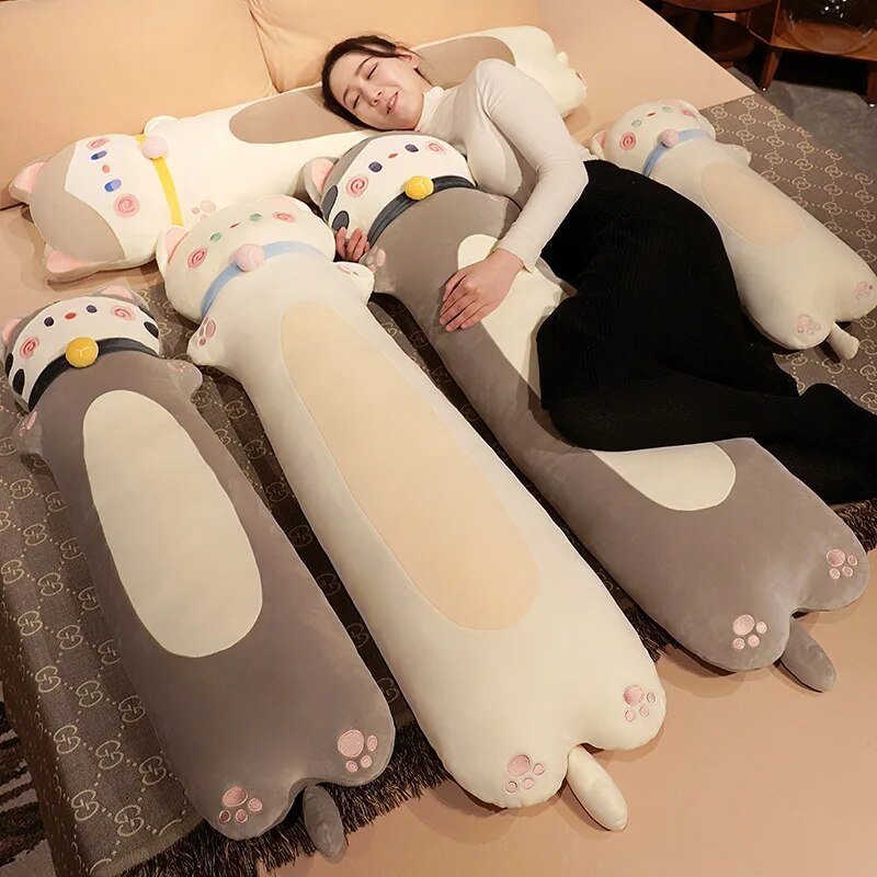 Kawaiimi - sofa cushions & plush pillows - Kawaii Kitty Bell Plush Pillow - 3