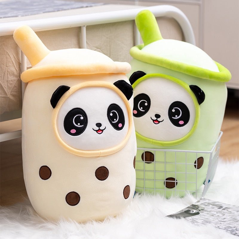 Kawaiimi - plush toys - Kawaii Panda Boba Tea Plushie - 3