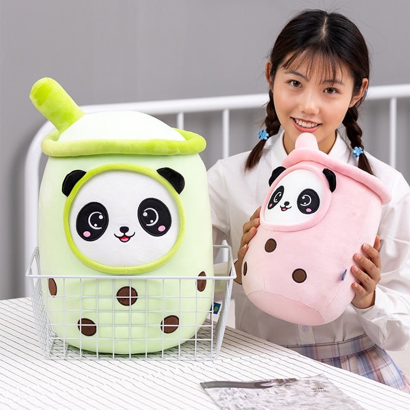 Kawaiimi - plush toys - Kawaii Panda Boba Tea Plushie - 9