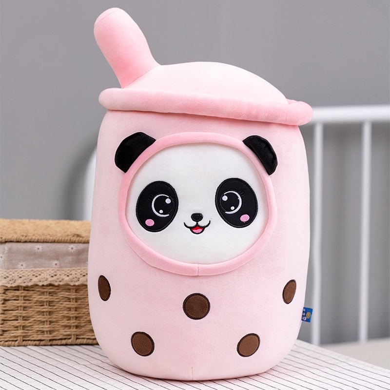 Kawaiimi - plush toys - Kawaii Panda Boba Tea Plushie - 16