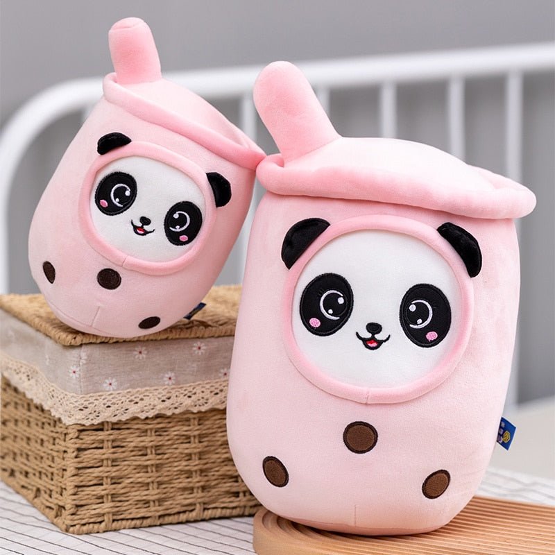 Kawaiimi - plush toys - Kawaii Panda Boba Tea Plushie - 11