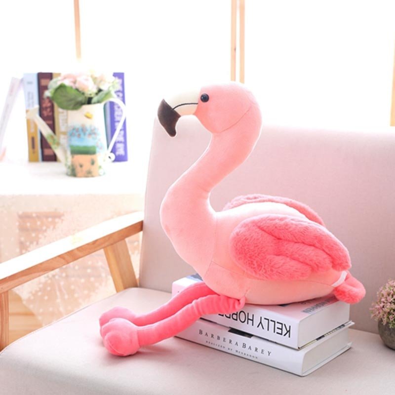 Kawaiimi - plush toys - Kawaii Rosy Pink Flamingo Plush - 5