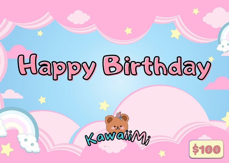 Kawaiimi - Kawaiimi Birthday Gift Cards - 4