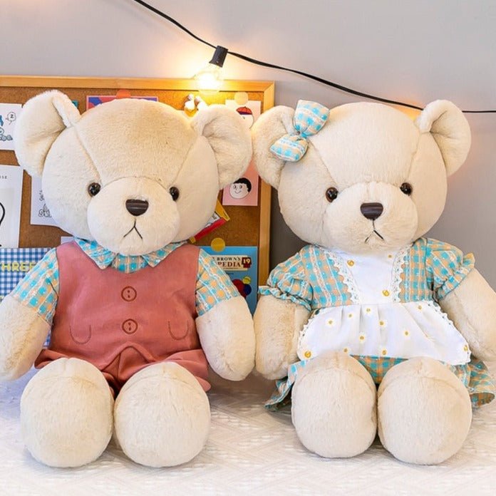Kawaiimi - plush toys & gifts - Latte & Matcha Teddy Bear Plushies - 7