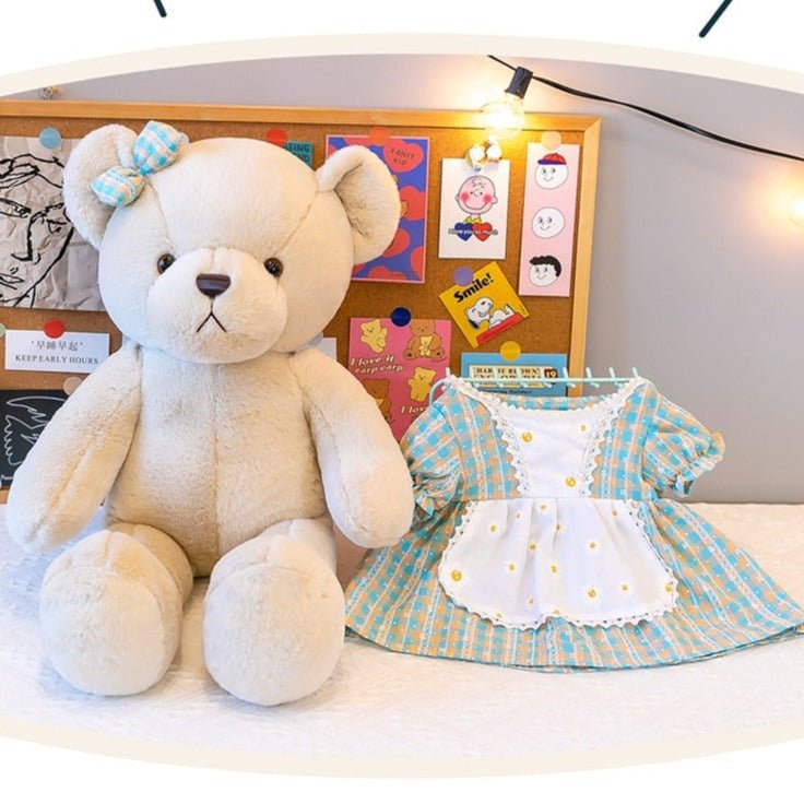 Kawaiimi - plush toys & gifts - Latte & Matcha Teddy Bear Plushies - 8