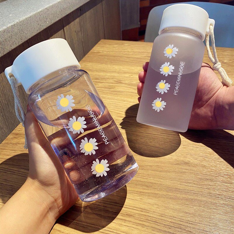 Kawaiimi - accessories - Little Daisy Frosted Water Bottle - 14