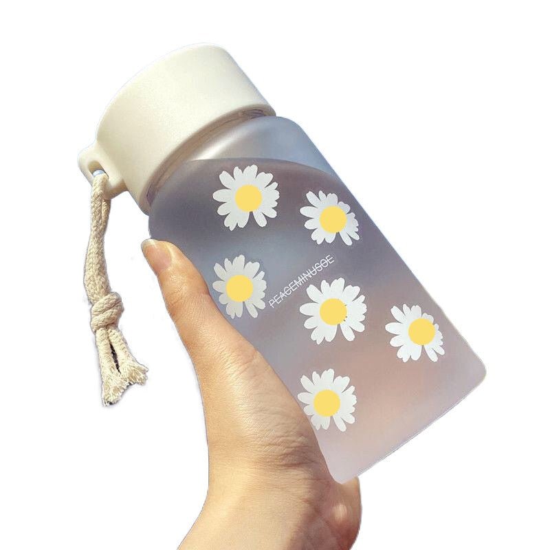 Kawaiimi - accessories - Little Daisy Frosted Water Bottle - 10