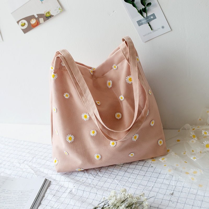 Kawaiimi - apparel and accessories - Little Daisy Tote Bag - 3