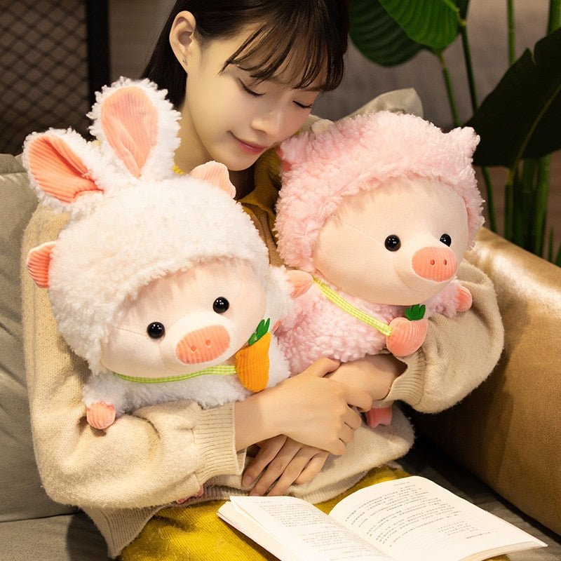Kawaiimi - plush toys - Little Oink Oink Piglet Plushie - 5