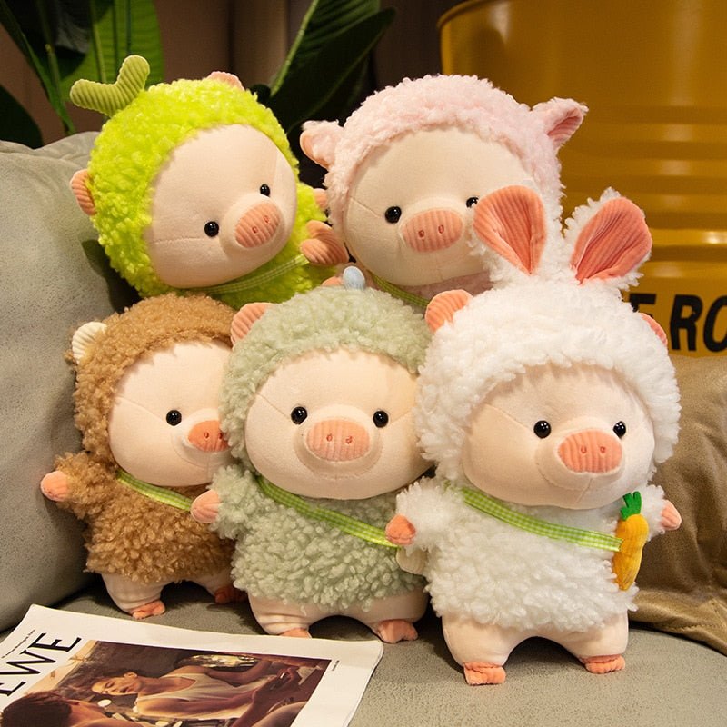 Kawaiimi - plush toys - Little Oink Oink Piglet Plushie - 1