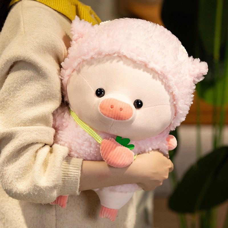 Kawaiimi - plush toys - Little Oink Oink Piglet Plushie - 7