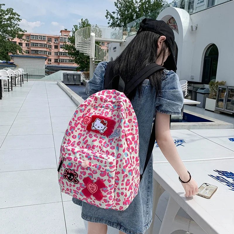 Kawaiimi - sanrio themed backpacks - Lolly Sugar Hello Kitty Backpack - 5