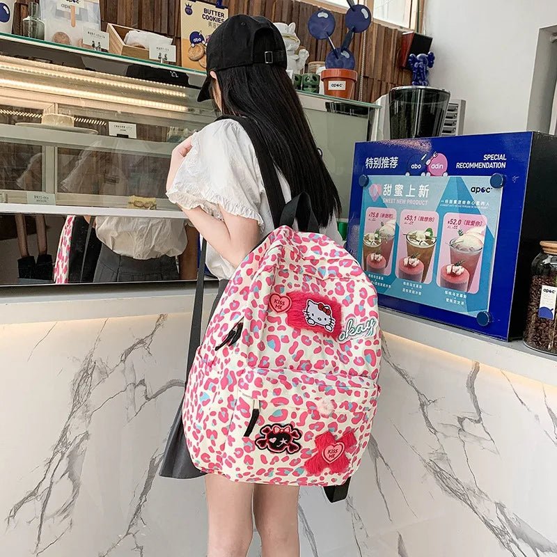 Kawaiimi - sanrio themed backpacks - Lolly Sugar Hello Kitty Backpack - 12