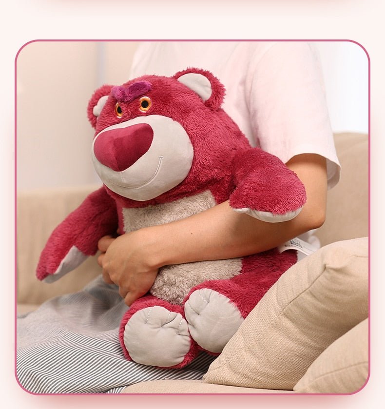 Kawaiimi - teddy bear soft and plush toys - Lotso Strawberry Huggin' Bear Plushie - 16