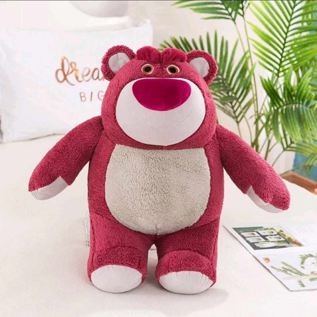 Kawaiimi - teddy bear soft and plush toys - Lotso Strawberry Huggin' Bear Plushie - 6