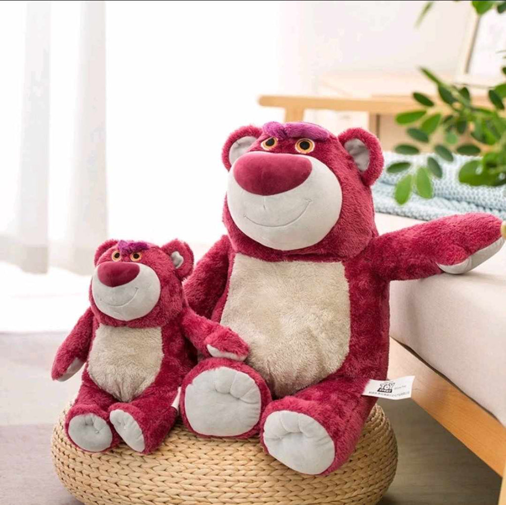 Kawaiimi - teddy bear soft and plush toys - Lotso Strawberry Huggin' Bear Plushie - 10