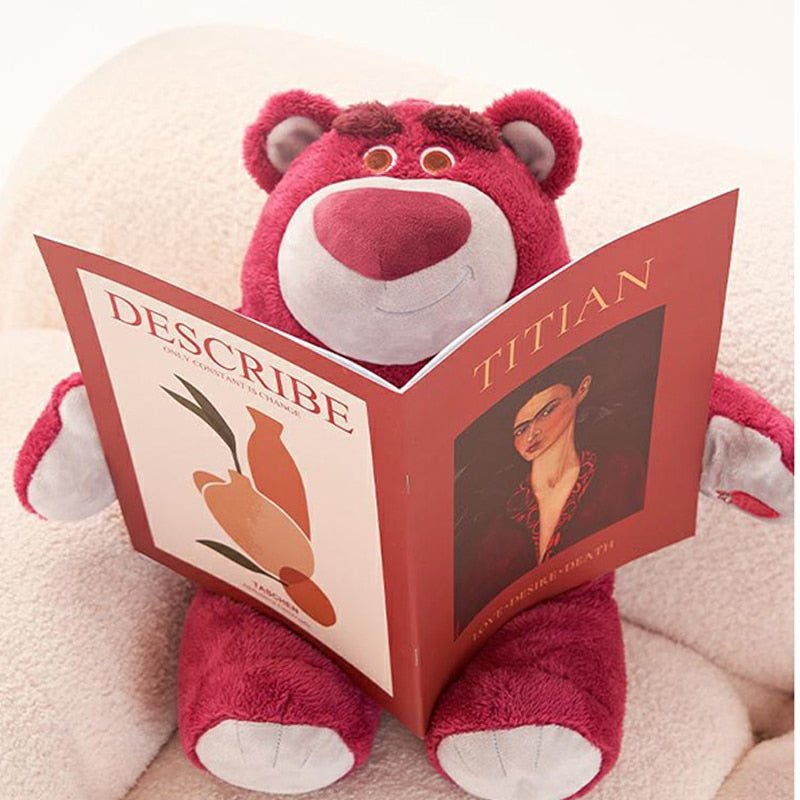 Kawaiimi - teddy bear soft and plush toys - Lotso Strawberry Huggin' Bear Plushie - 12