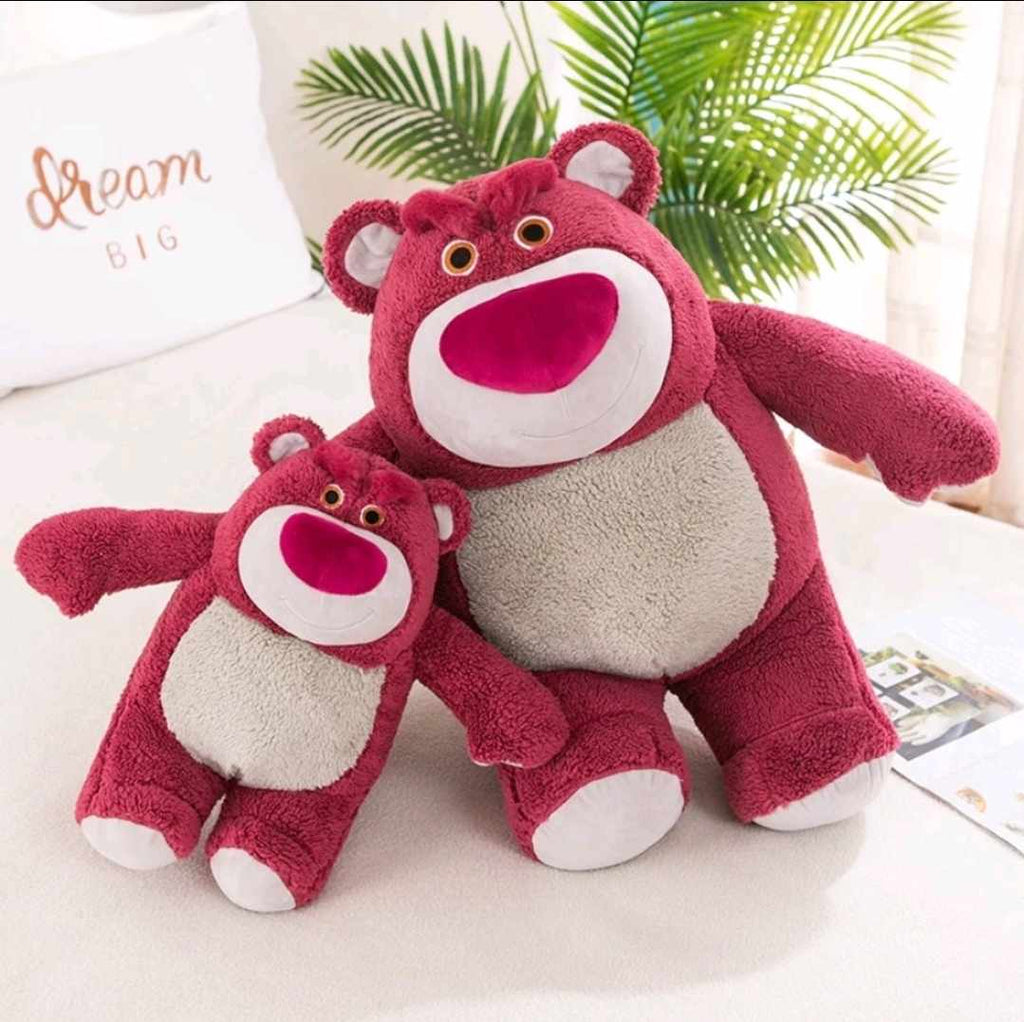 Kawaiimi - teddy bear soft and plush toys - Lotso Strawberry Huggin' Bear Plushie - 2