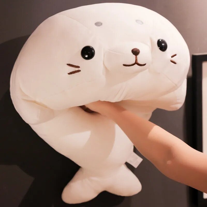 Kawaiimi - cute plushies for women & adults - Marshmallow Sea Lion Plushie - 5