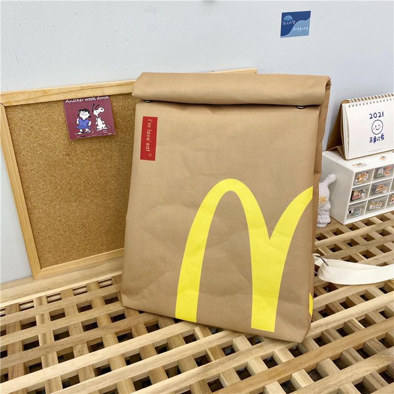 Kawaiimi - apparel & accessories - McDonald's Fast Food Tote Bag - 4