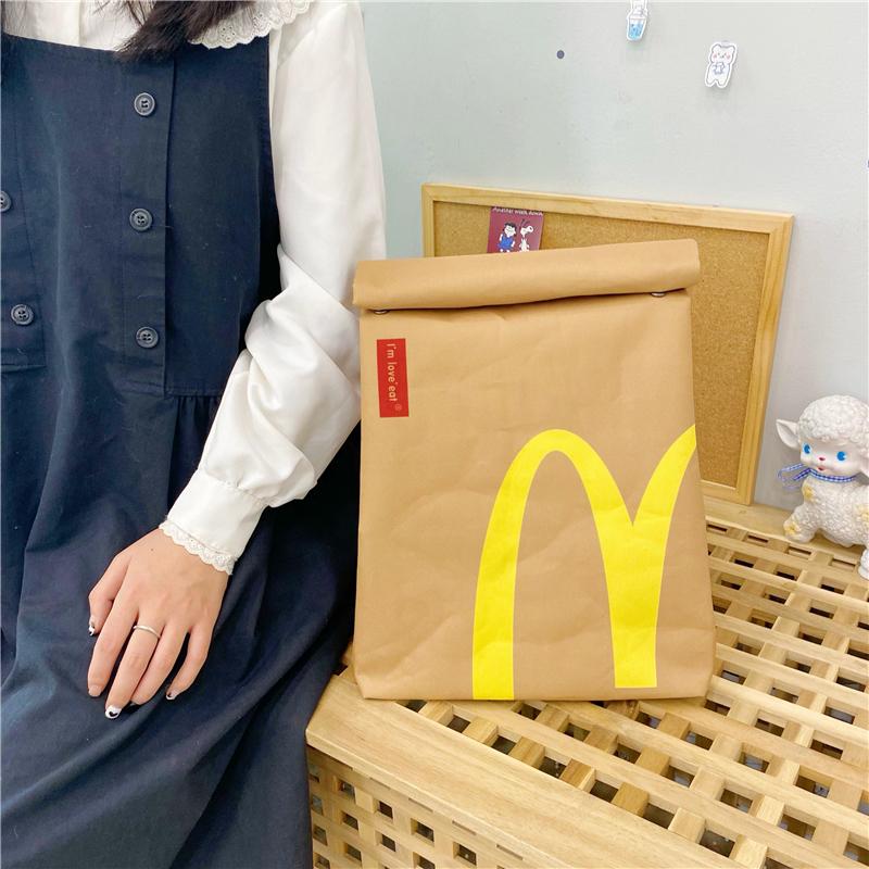 Kawaiimi - apparel & accessories - McDonald's Fast Food Tote Bag - 3