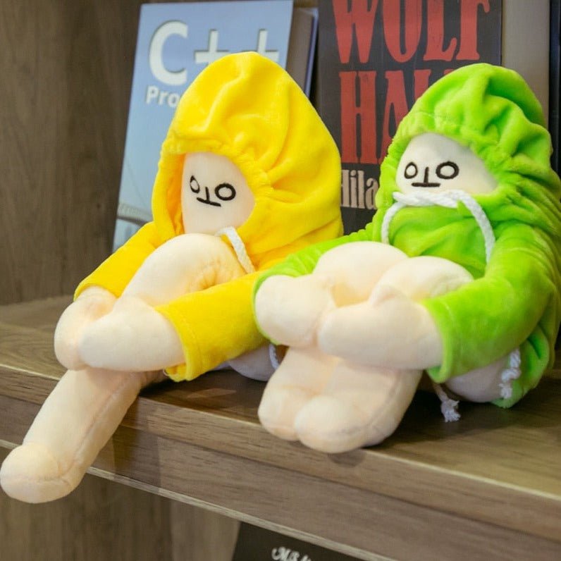 Kawaiimi - plush toys - Moody Banana Doll Plushie - 8