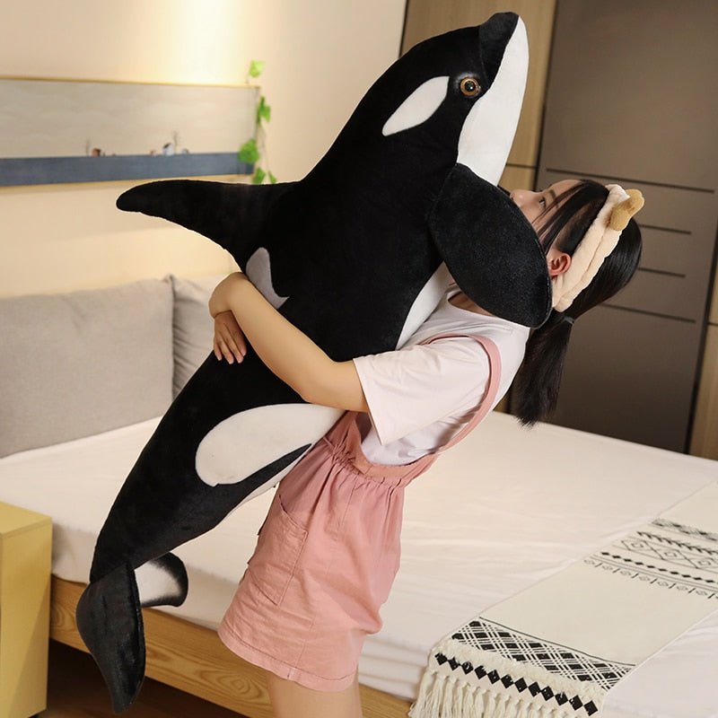 Kawaiimi - cute soft plush toys for children - Ollie the Killer Whale Orca Plush - 3