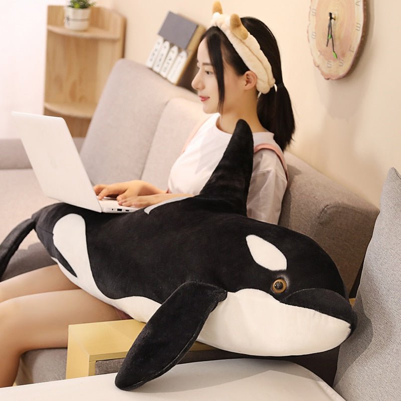 Kawaiimi - cute soft plush toys for children - Ollie the Killer Whale Orca Plush - 11