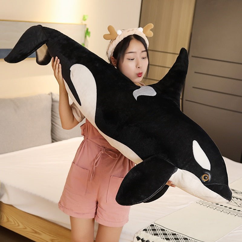 Kawaiimi - cute soft plush toys for children - Ollie the Killer Whale Orca Plush - 5
