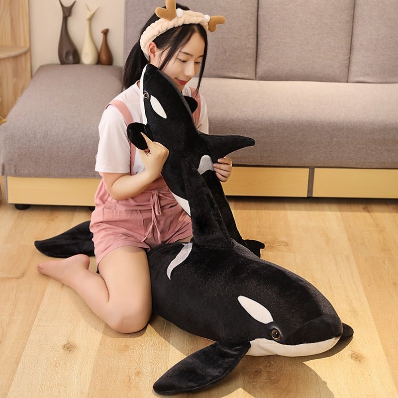 Kawaiimi - cute soft plush toys for children - Ollie the Killer Whale Orca Plush - 12