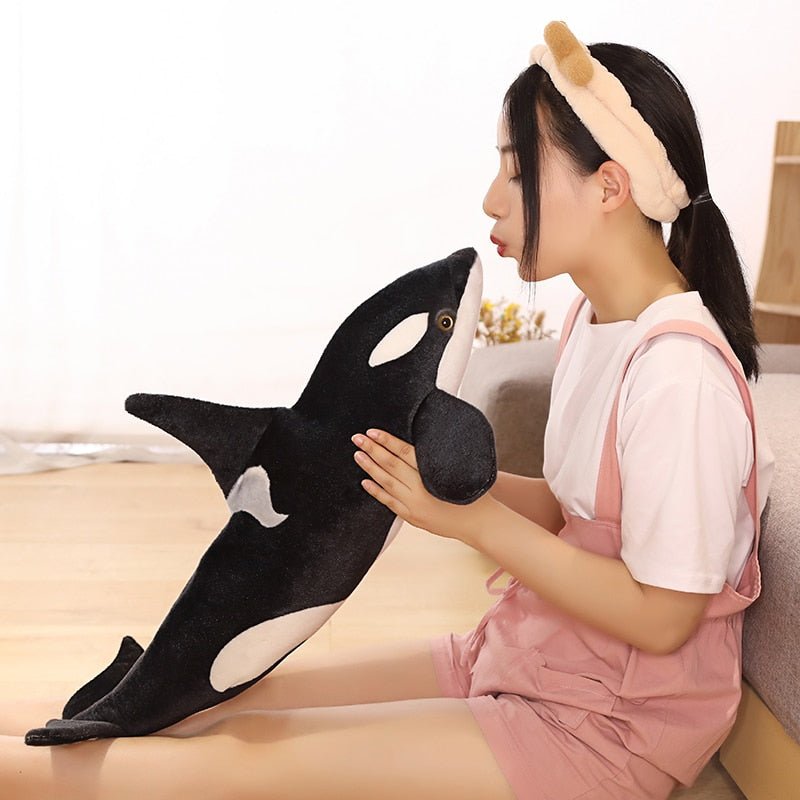 Kawaiimi - cute soft plush toys for children - Ollie the Killer Whale Orca Plush - 4