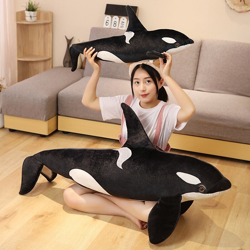Kawaiimi - cute soft plush toys for children - Ollie the Killer Whale Orca Plush - 7