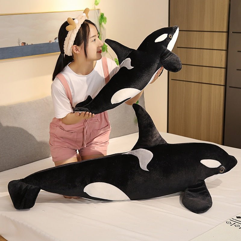 Kawaiimi - cute soft plush toys for children - Ollie the Killer Whale Orca Plush - 9