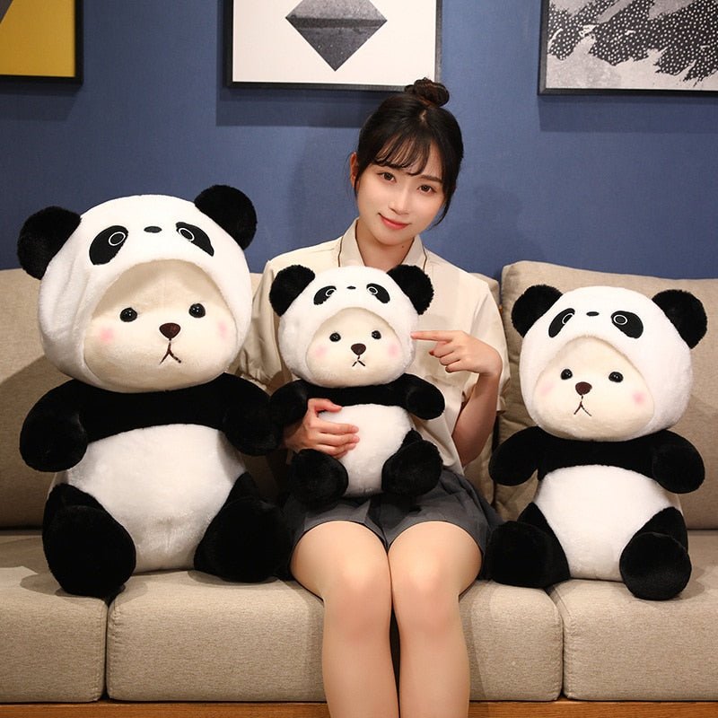 Kawaiimi - cute soft toys for gift - PandaBeanie Baby Bear Plushie - 6