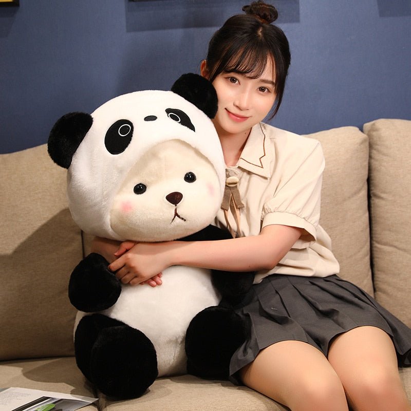 Kawaiimi - cute soft toys for gift - PandaBeanie Baby Bear Plushie - 8