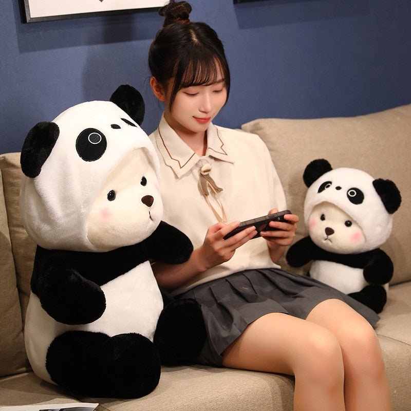 Kawaiimi - cute soft toys for gift - PandaBeanie Baby Bear Plushie - 4