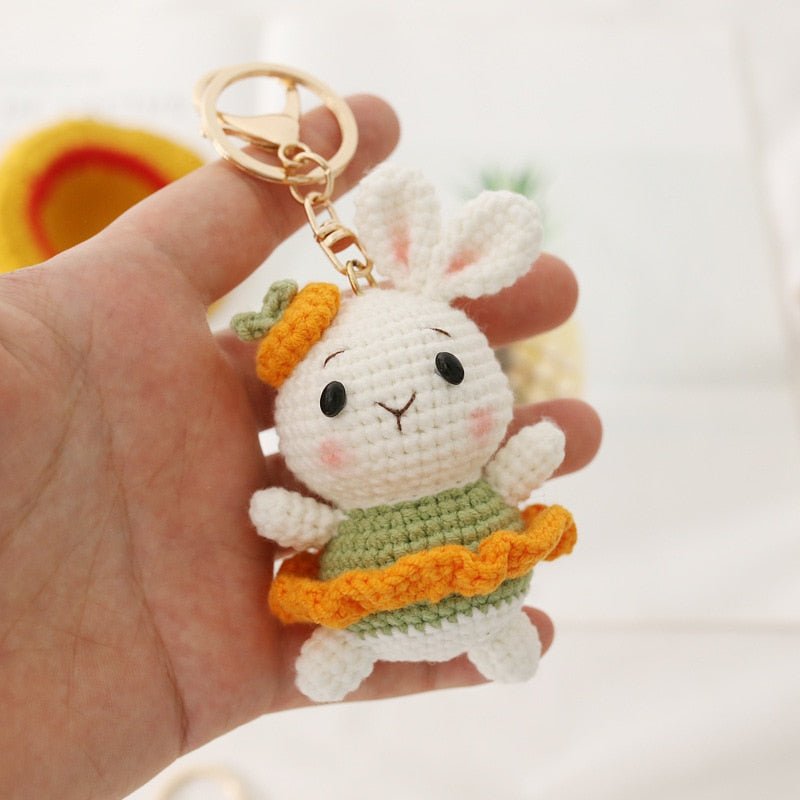 Kawaiimi - accessories, keyholders & bag charms - Paws and Claws Crocheted Keychain - 7