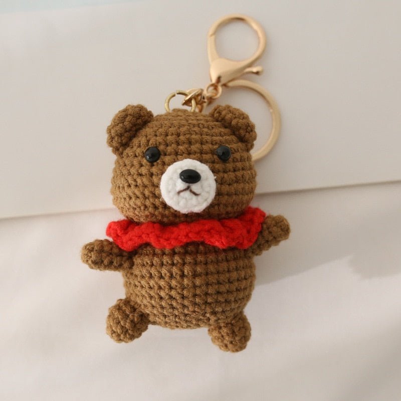 Kawaiimi - accessories, keyholders & bag charms - Paws and Claws Crocheted Keychain - 14