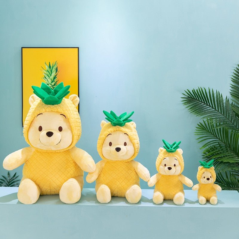 Kawaiimi - plush toys - Pineapple Winnie the Pooh Plushie - 5