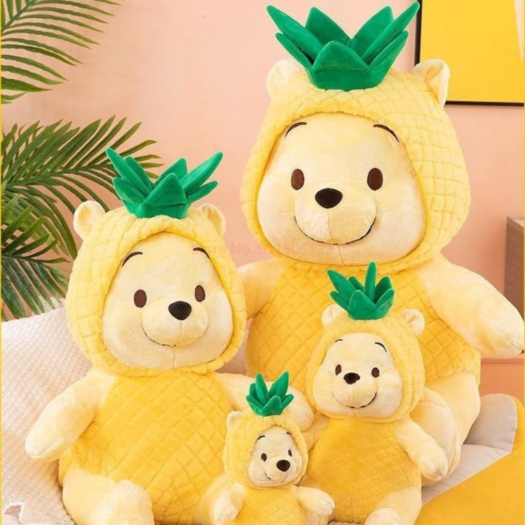 Kawaiimi - plush toys - Pineapple Winnie the Pooh Plushie - 4