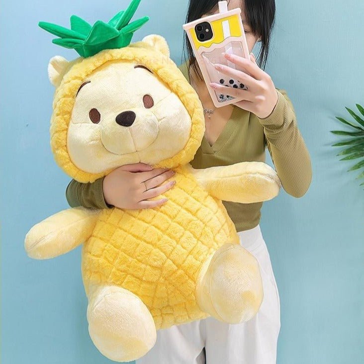 Kawaiimi - plush toys - Pineapple Winnie the Pooh Plushie - 7